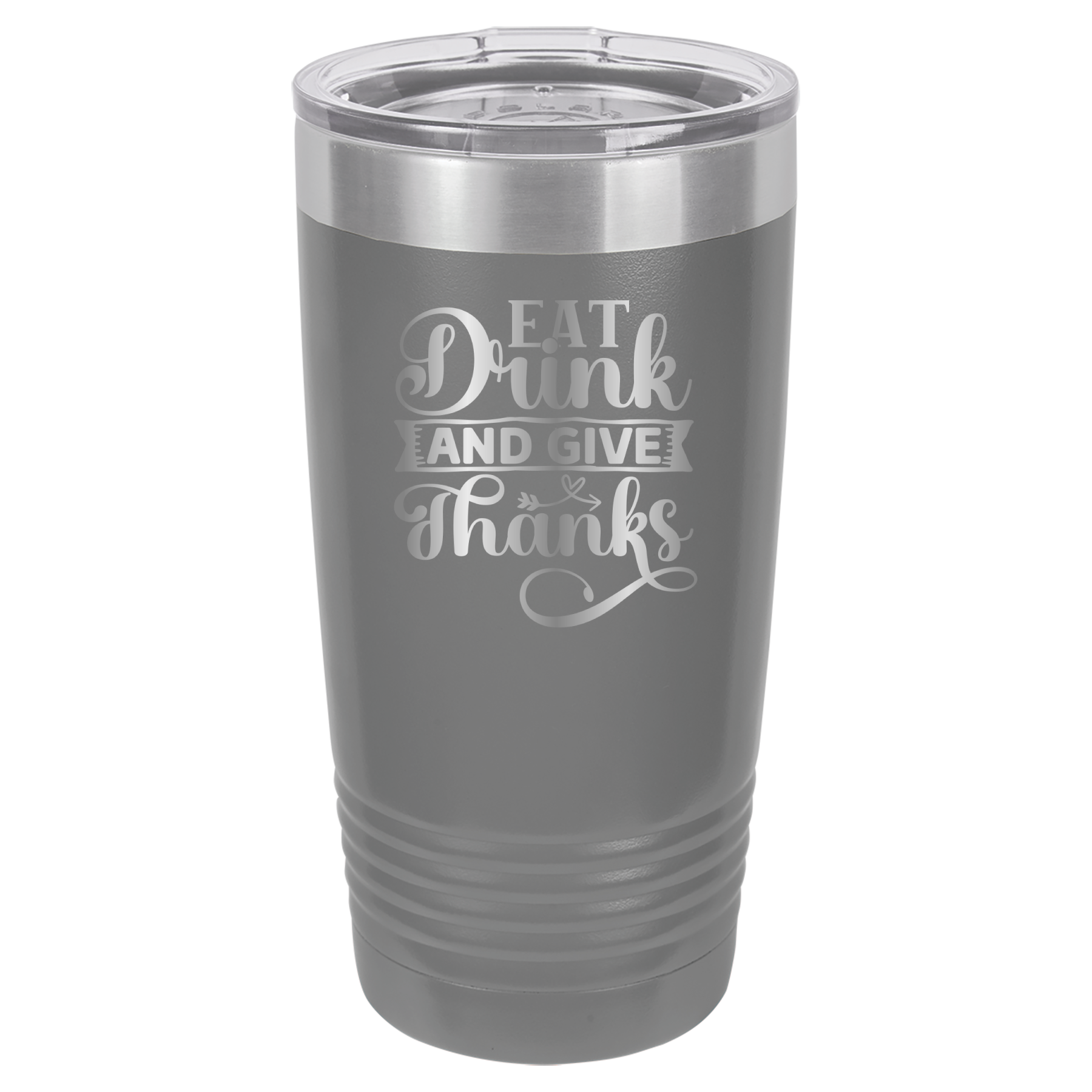Eat, Drink, Give Thanks - 20oz Polar Camel Tumbler image 14