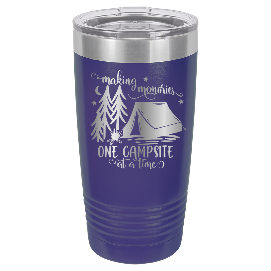 Making Memories One Campsite At A Time - 20oz Polar Camel Tumbler image 6