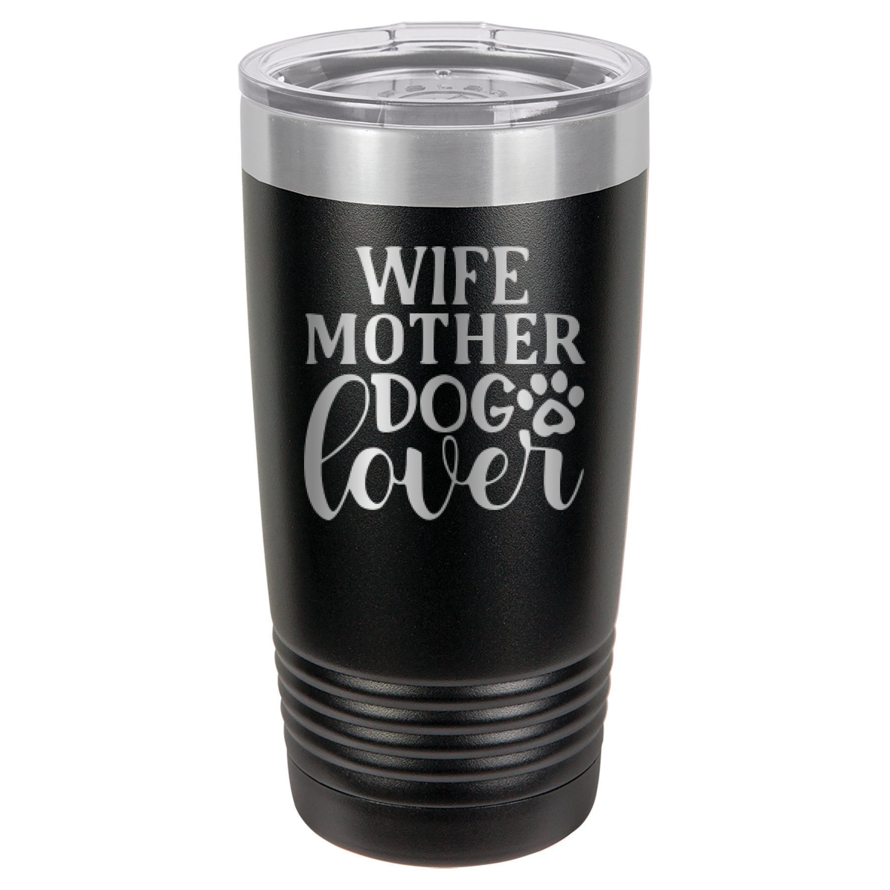 Wife, Mother, Dog Lover - 20oz Polar Camel Tumbler image 17