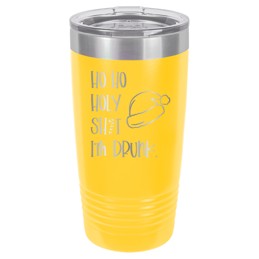 Ho Ho Holy Shit I'm Drunk - 20oz Polar Camel Tumbler image 2