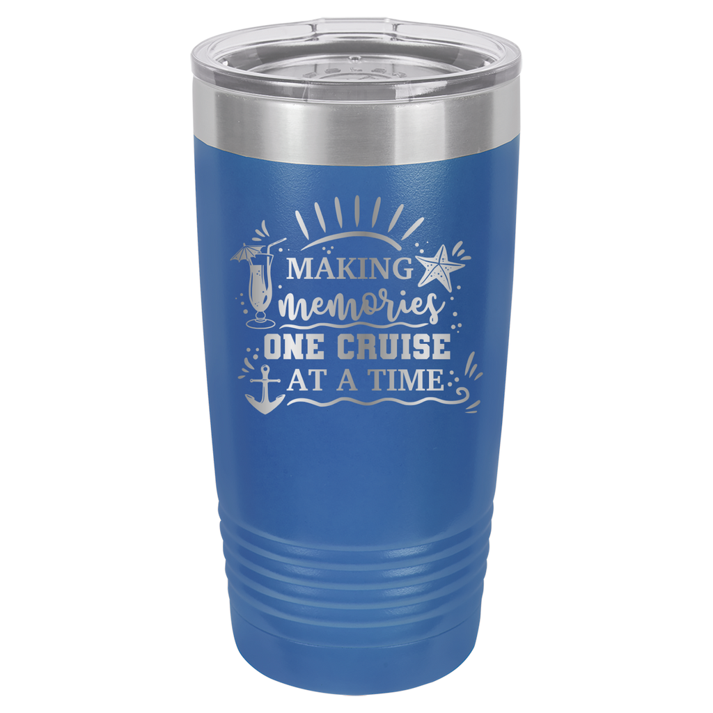 Making Memories One Cruise At A Time - 20oz Polar Camel Tumbler image 2