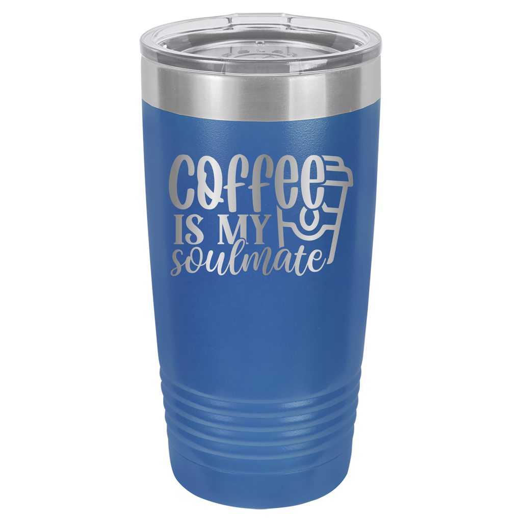 Coffee Is My Soulmate - 20oz Polar Camel Tumber image 2