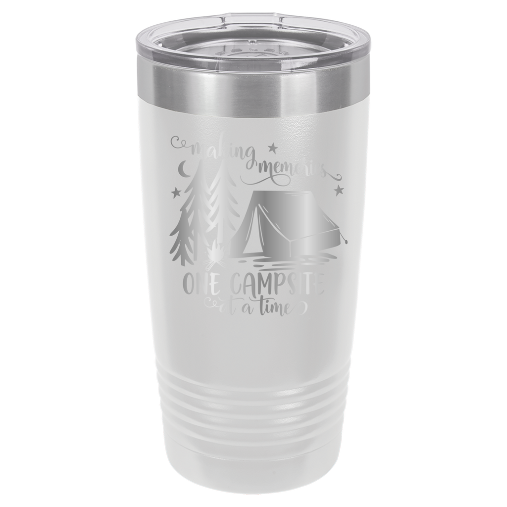 Making Memories One Campsite At A Time - 20oz Polar Camel Tumbler image 4