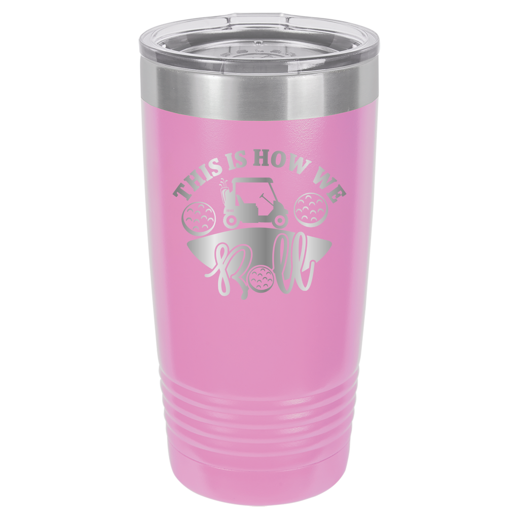This Is How We Roll  -Golf - 20oz Polar Camel Tumbler image 11