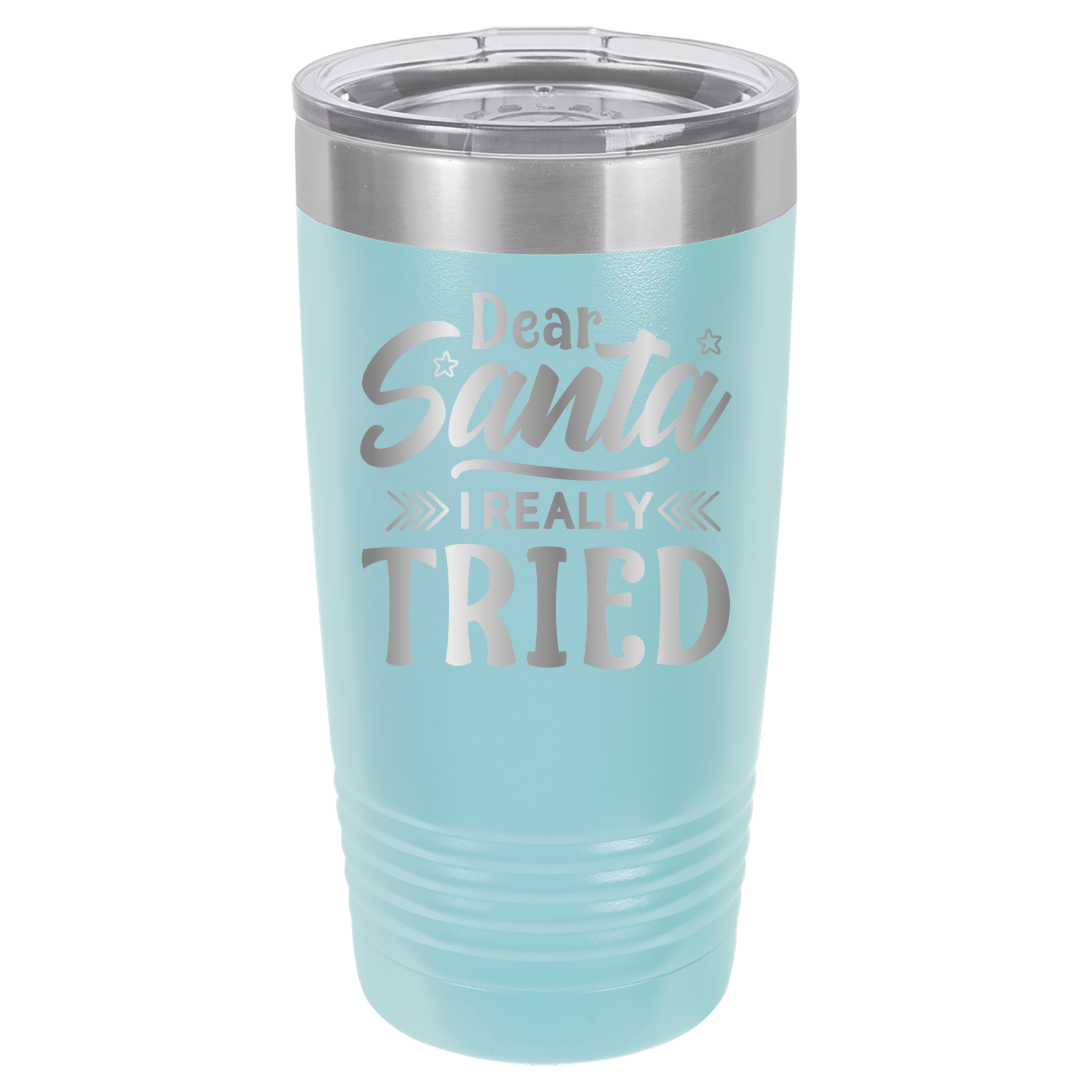 Dear Santa I Really Tried - 20oz Polar Camel Tumbler image 11