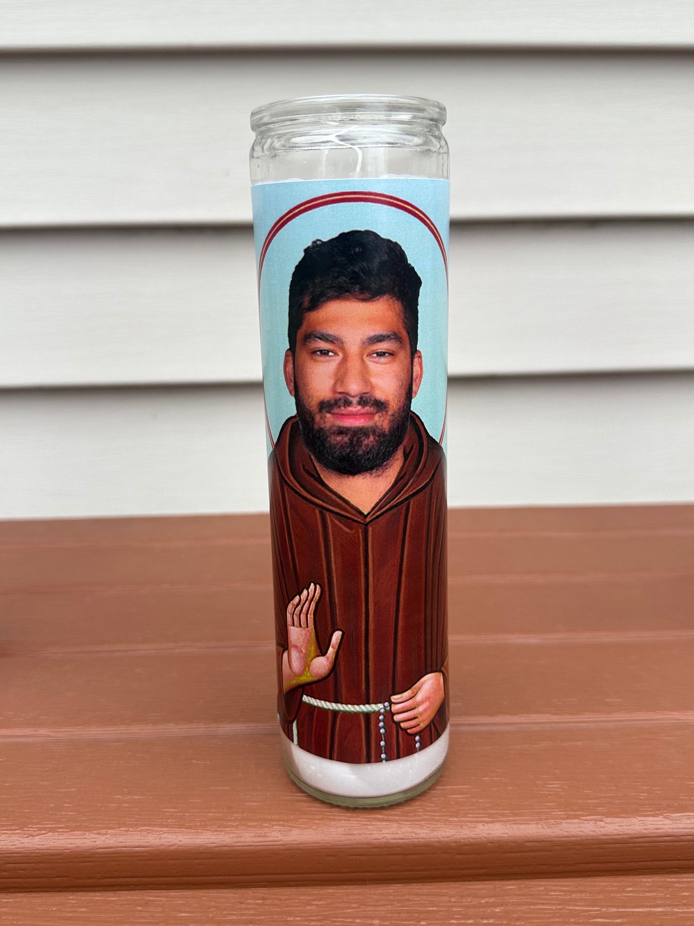 A.J. Epenesa - Buffalo Bills Prayer Candle