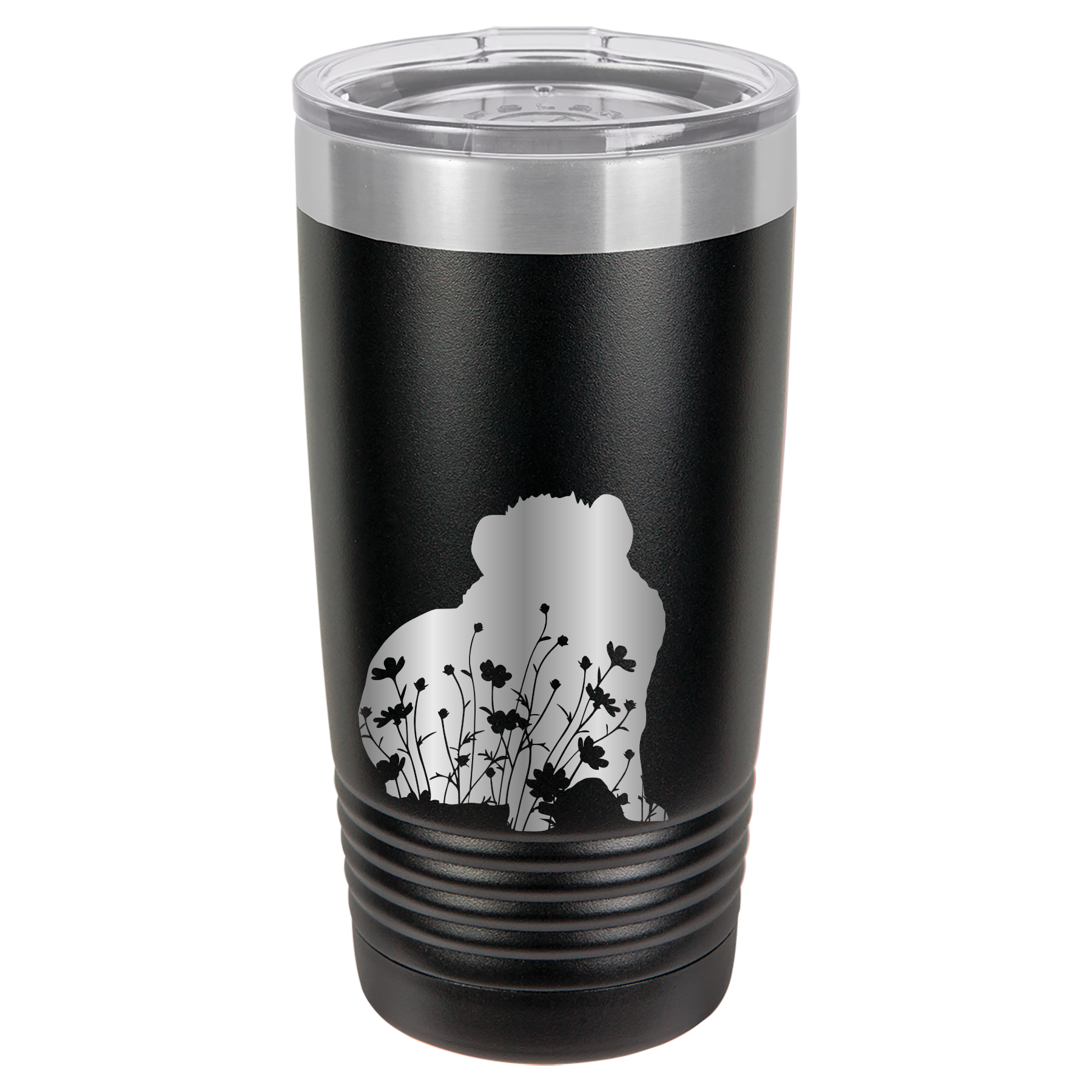 Floral Guinea Pig Design - 20oz Polar Camel Tumbler image 17