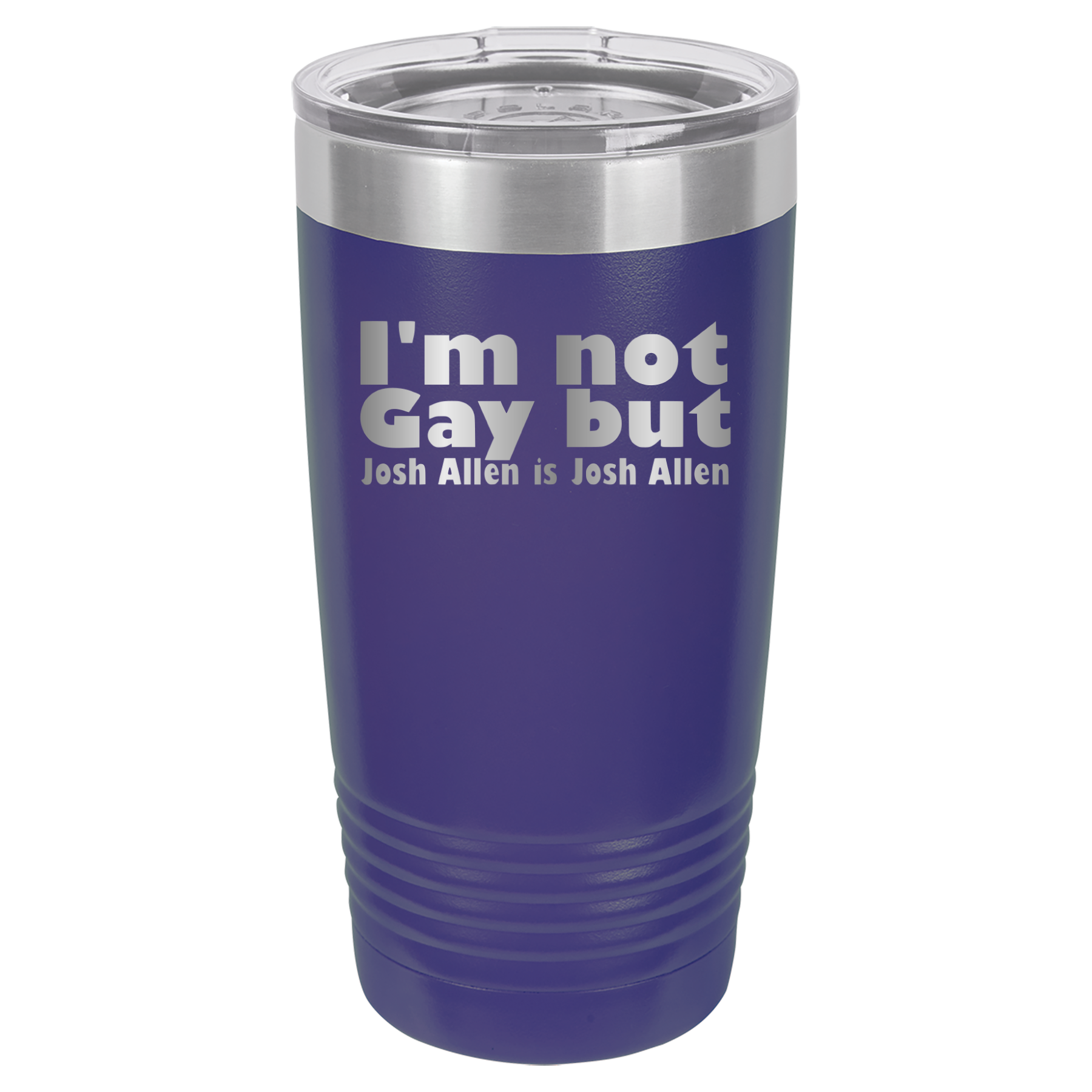 I'm Not Gay But Josh Allen Is Josh Allen - 20oz Polar Camel Tumbler image 5