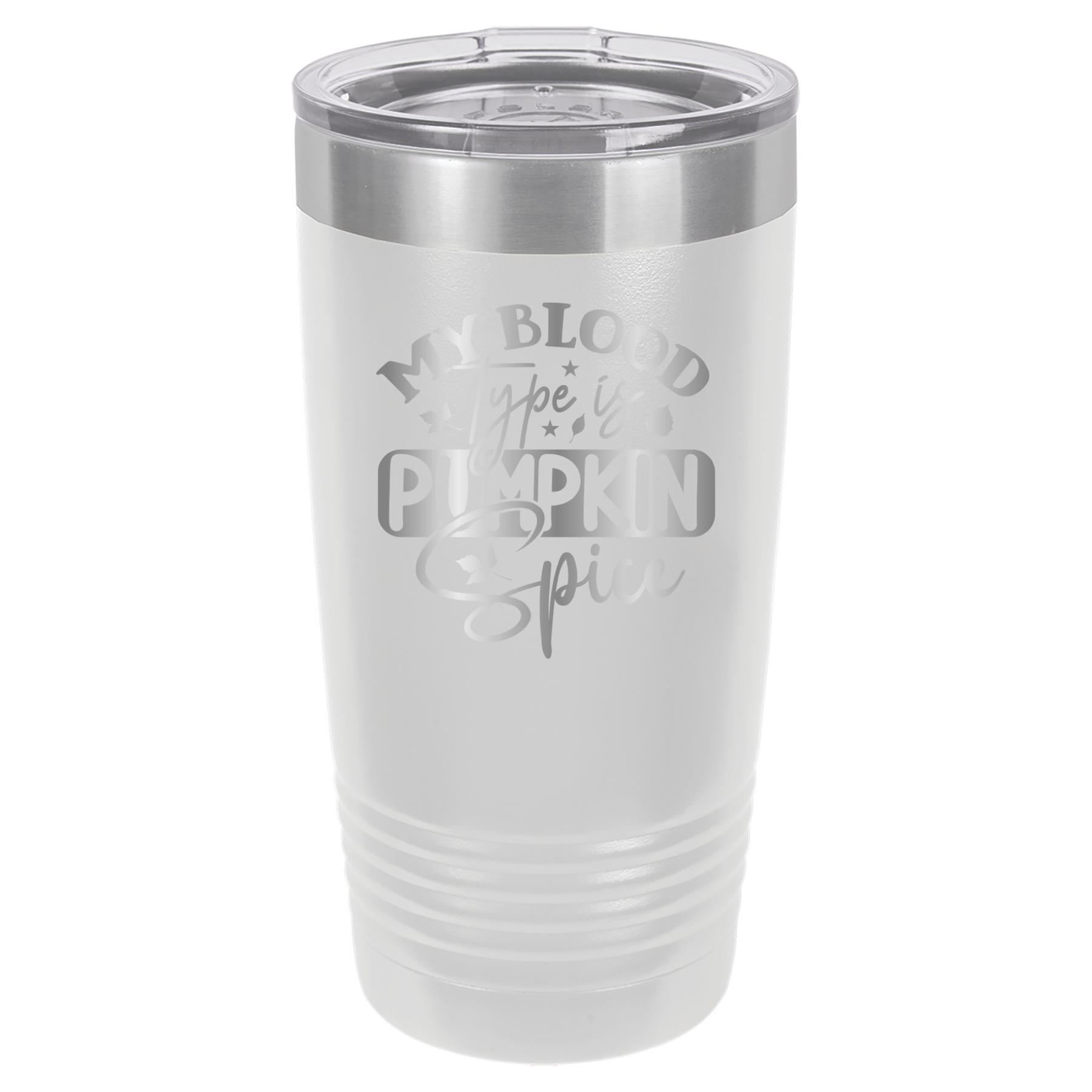 My Blood Type Is Pumpkin Spice - 20oz Polar Camel Tumbler image 16