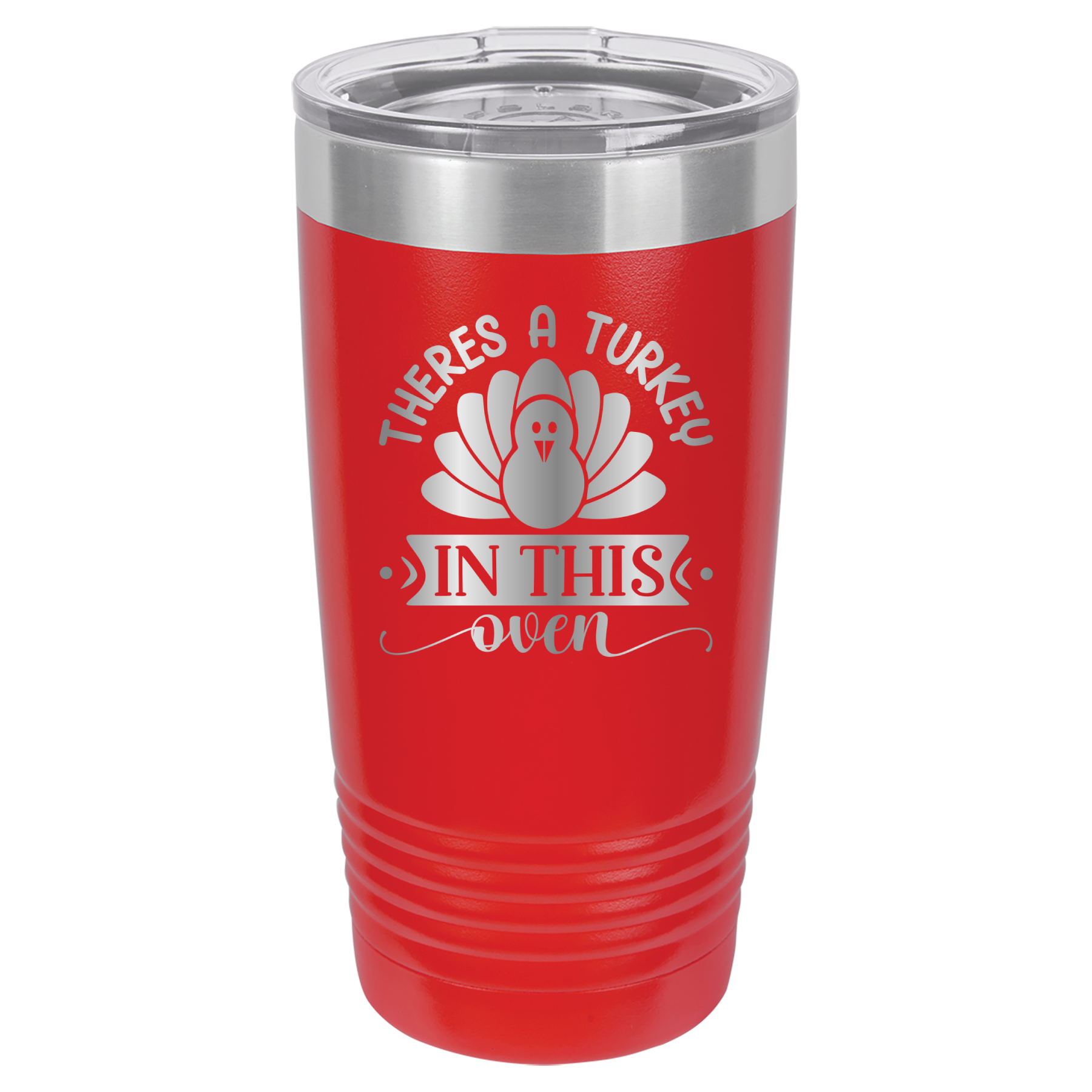 There's A Turkey In This Oven - 20oz Polar Camel Tumbler image 13