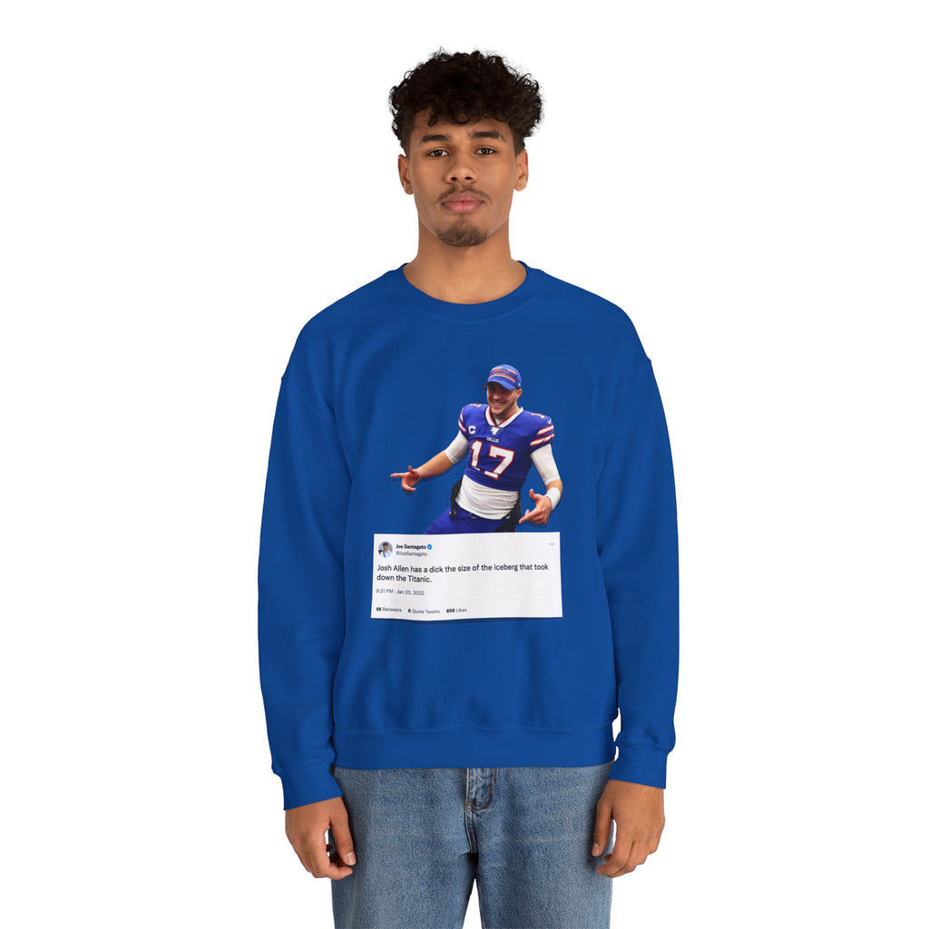 Josh Allen is Packin' Sweatshirt