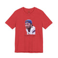 Josh Allen Football Guy Unisex Tee, Buffalo Bills Fan Gift, Short Sleeve T-Shirt, Game Day Shirt, Tough Quarterback Tee, Sports Fan Apparel