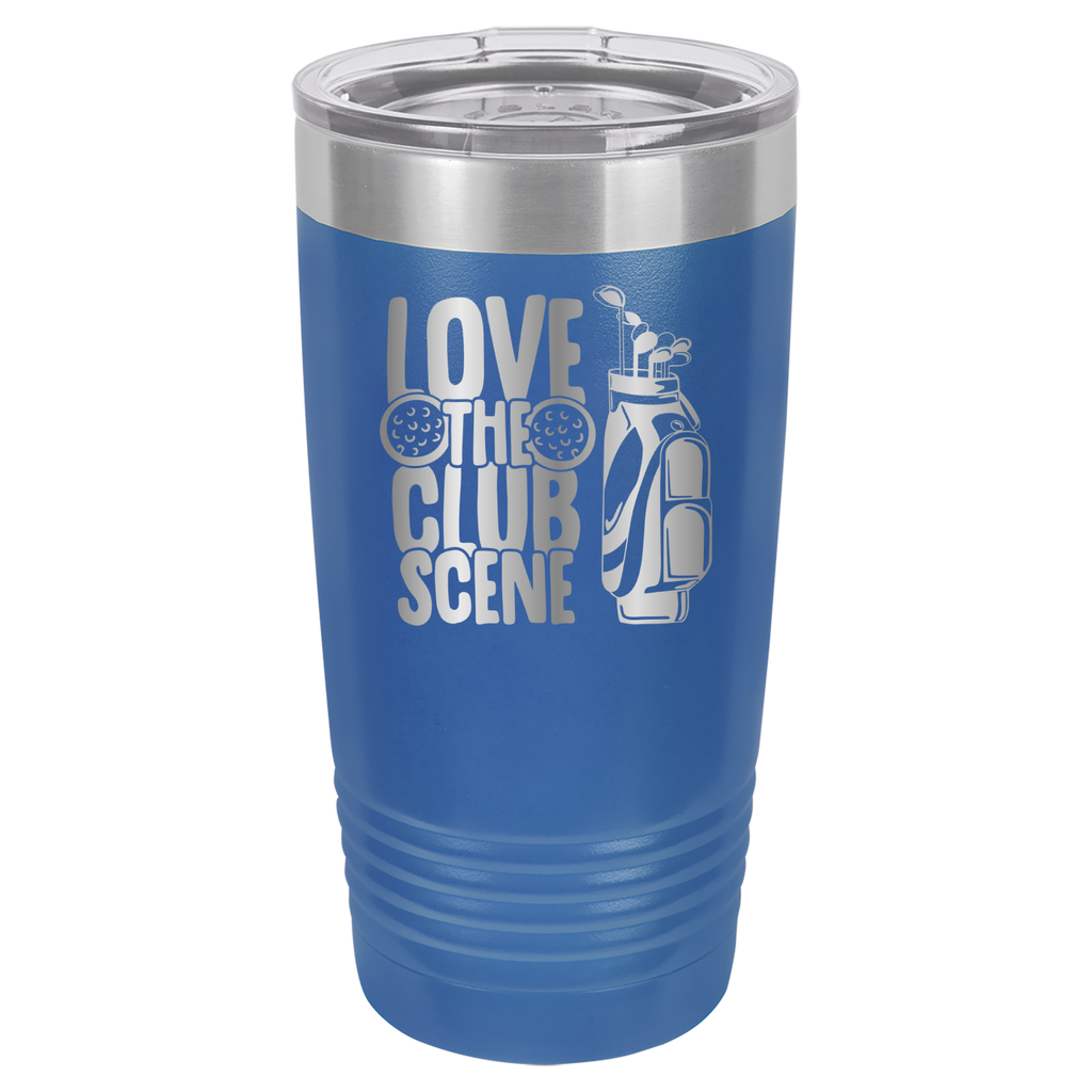 Love The Club Scene - Golf - 20oz Polar Camel Tumbler image 2