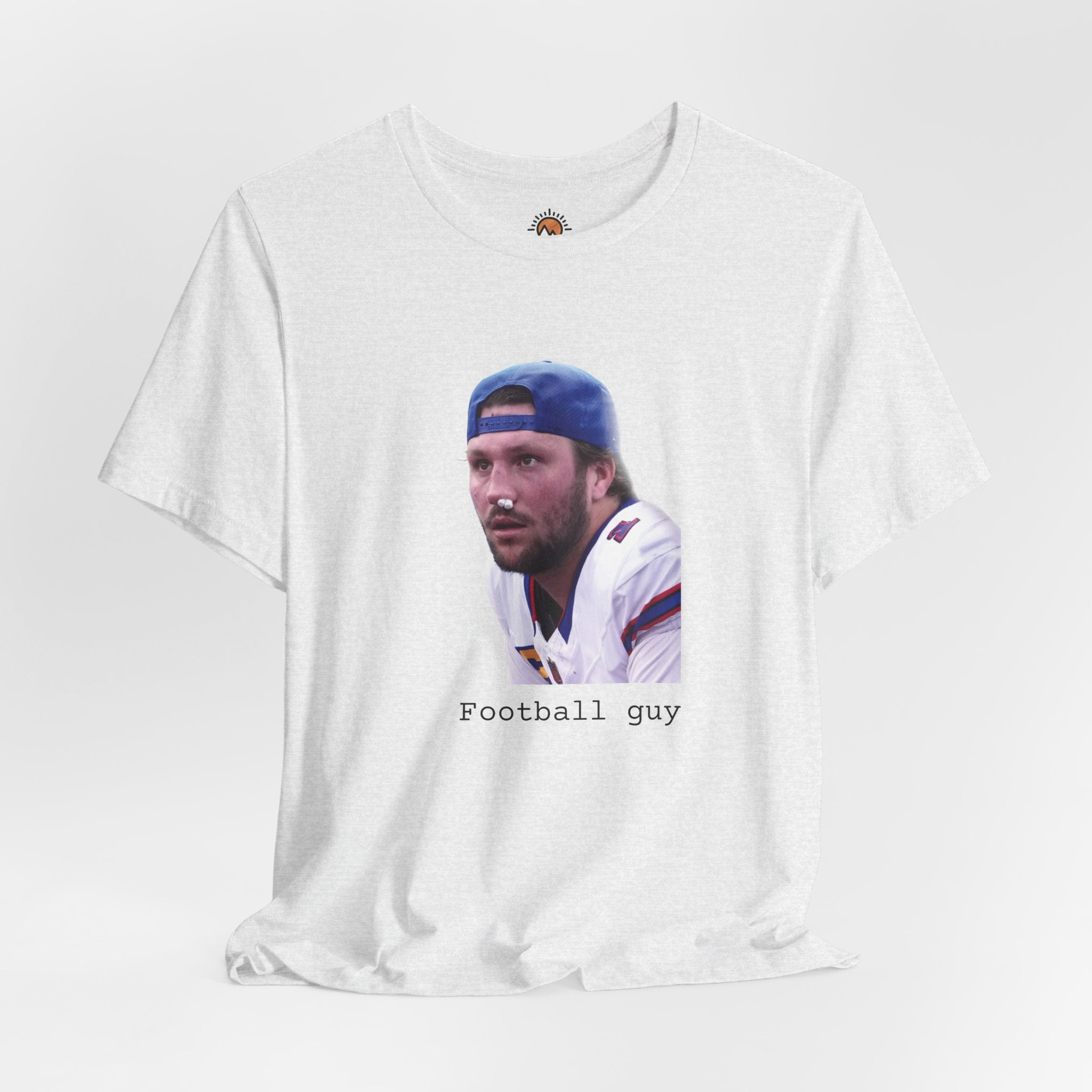 Josh Allen Football Guy Unisex Tee, Buffalo Bills Fan Gift, Short Sleeve T-Shirt, Game Day Shirt, Tough Quarterback Tee, Sports Fan Apparel