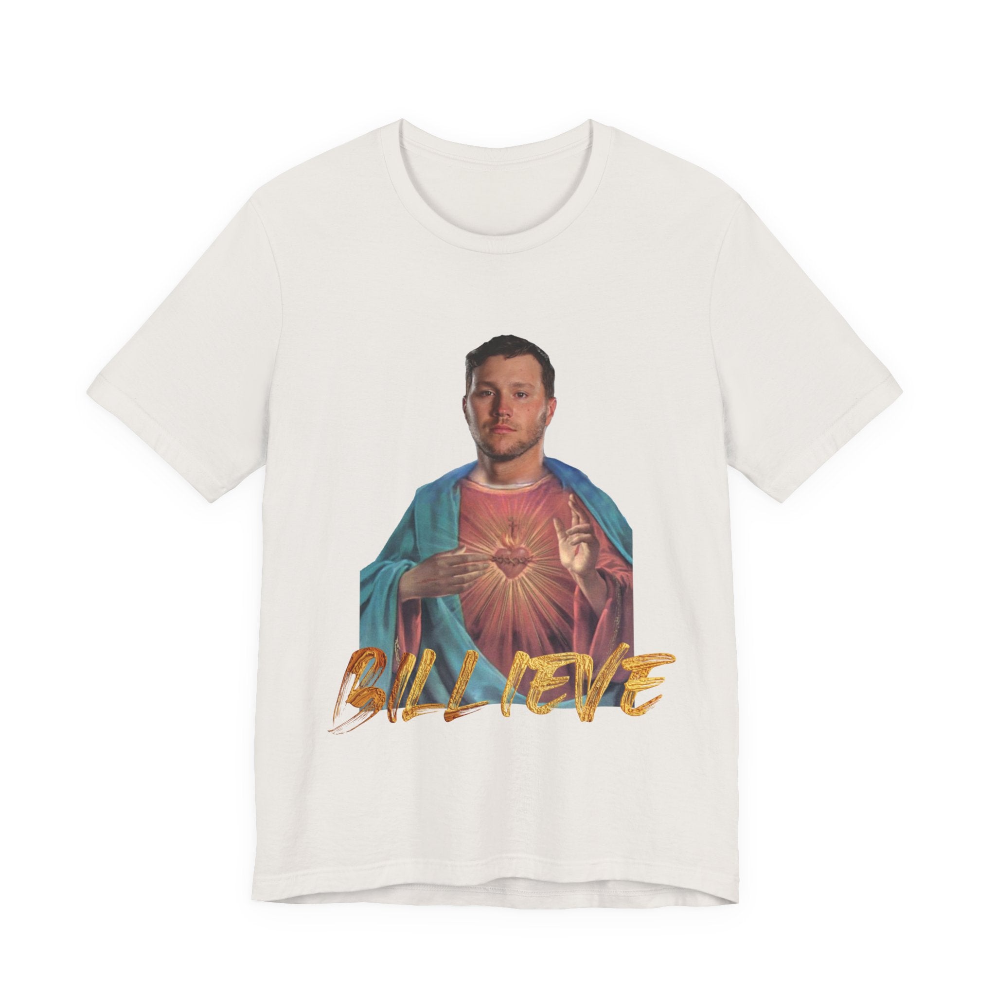 Buffalo Bills Josh Allen Billieve T-Shirt, Football Fan Gift, Game Day Apparel, NFL Team Tee, Sports Fan Shirt