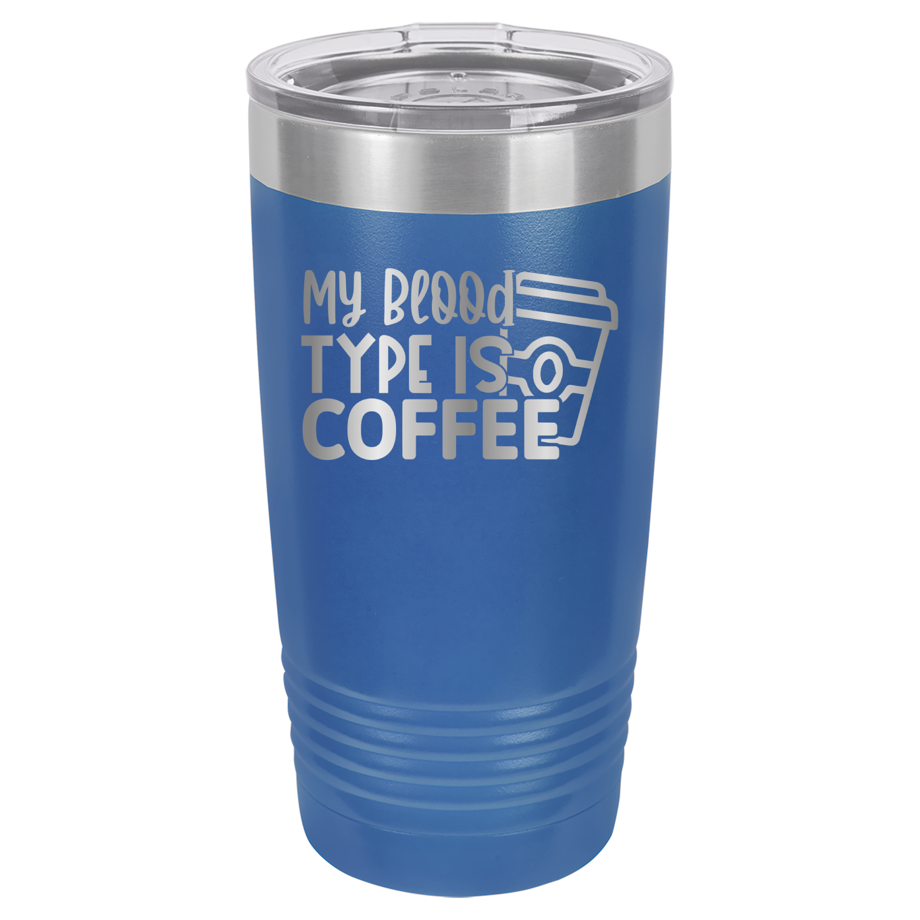 My Blood Type Is Coffee - 20oz Polar Camel Tumbler image 16