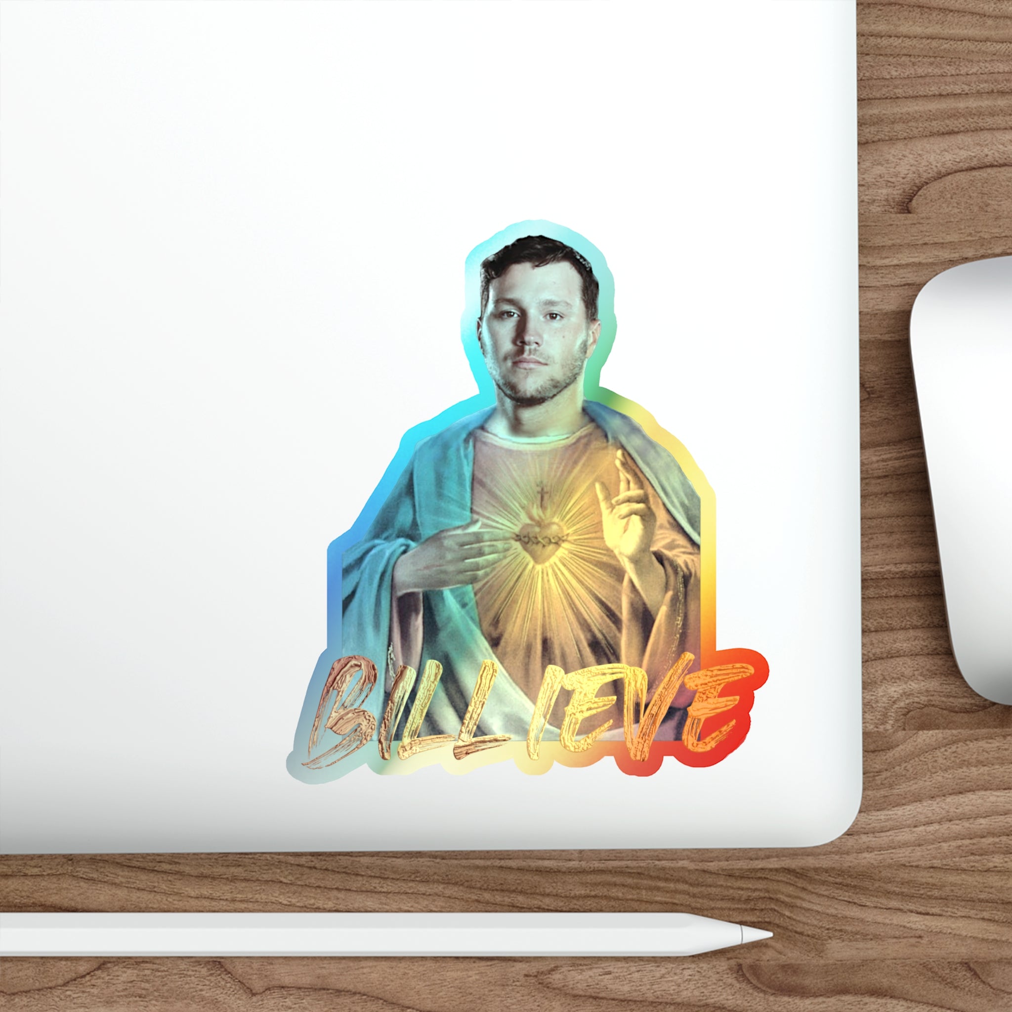 Billieve Holographic Sticker