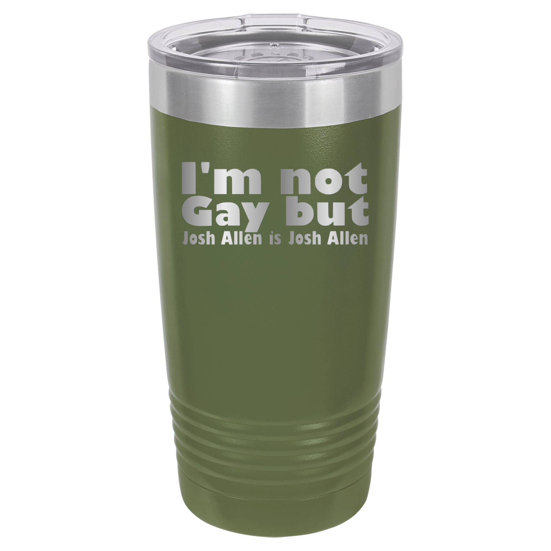 I'm Not Gay But Josh Allen Is Josh Allen - 20oz Polar Camel Tumbler image 8