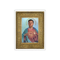 Framed Jesus Allen Sticker- Buffalo Bills Mafia