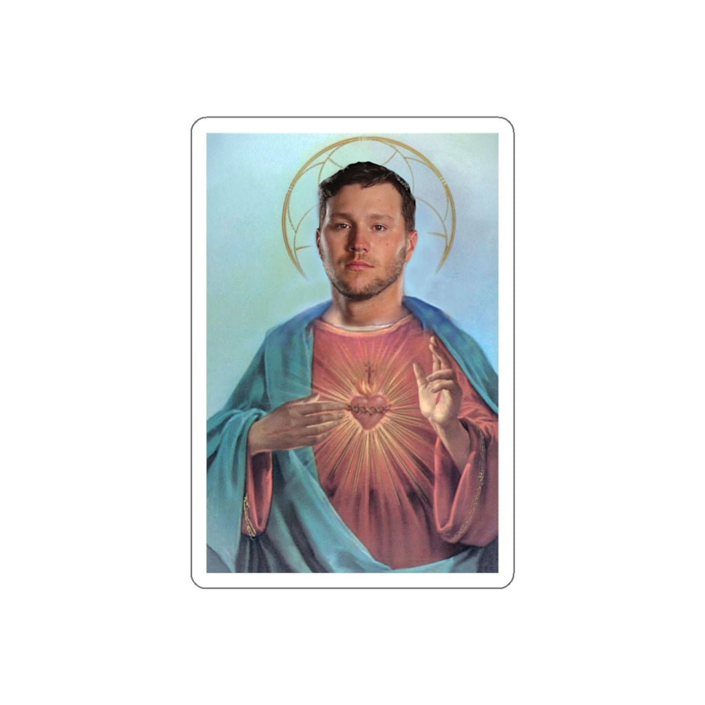 Jesus Allen Sticker- Buffalo Bills Mafia