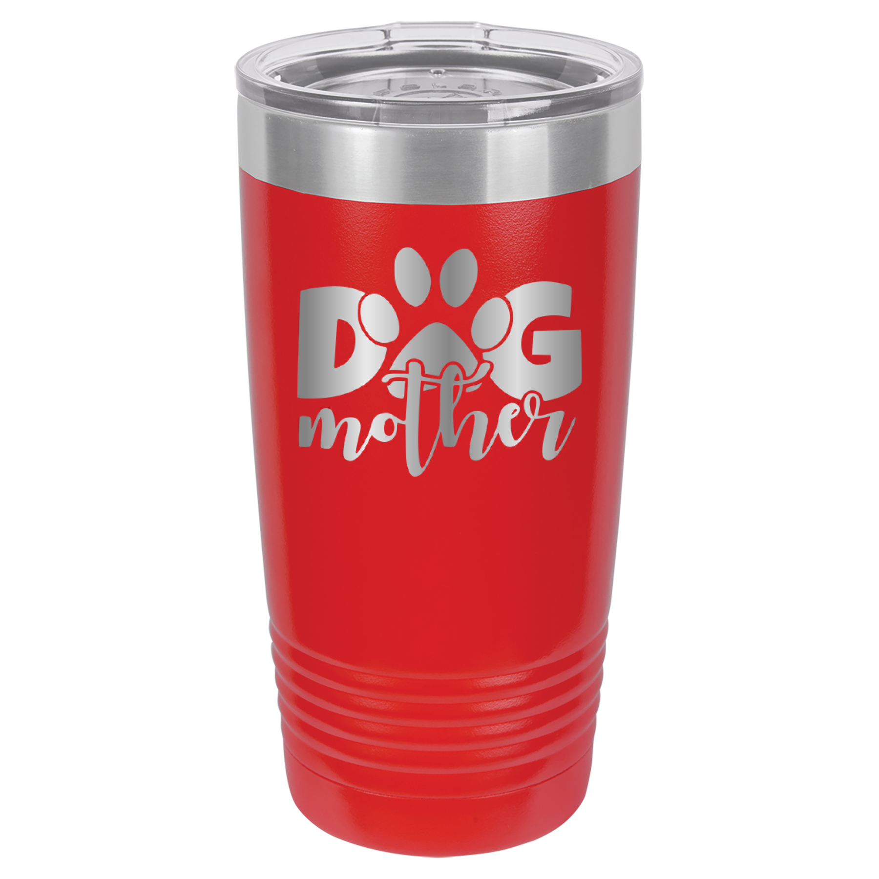 Dog Mother - 20oz Polar Camel Tumbler - Red image