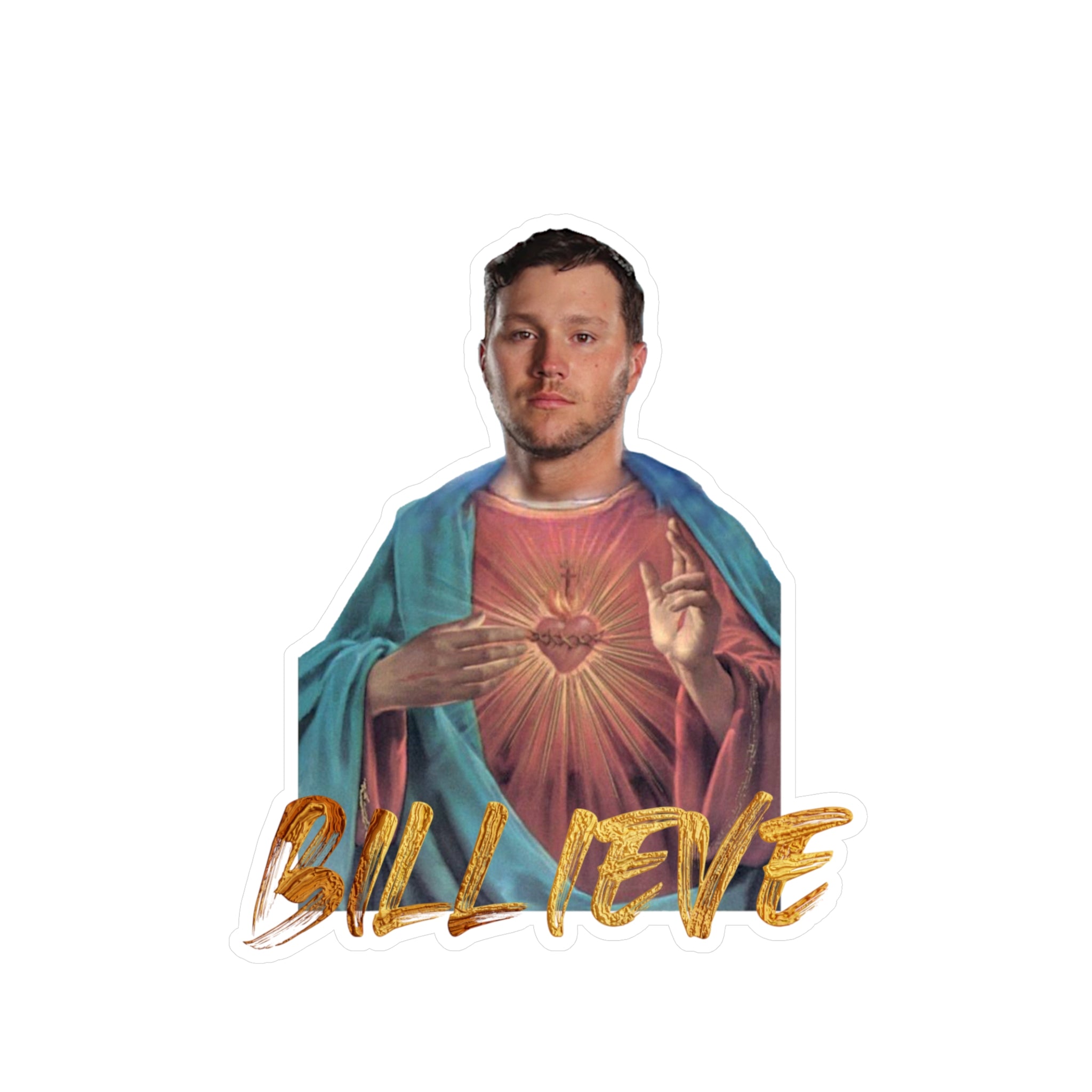 Jesus Allen Golden Billieve - Buffalo Bills Mafia