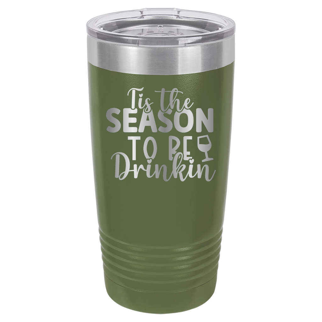 Tis The Season To Be Drinkin' - 20oz Polar Camel Tumbler image 8