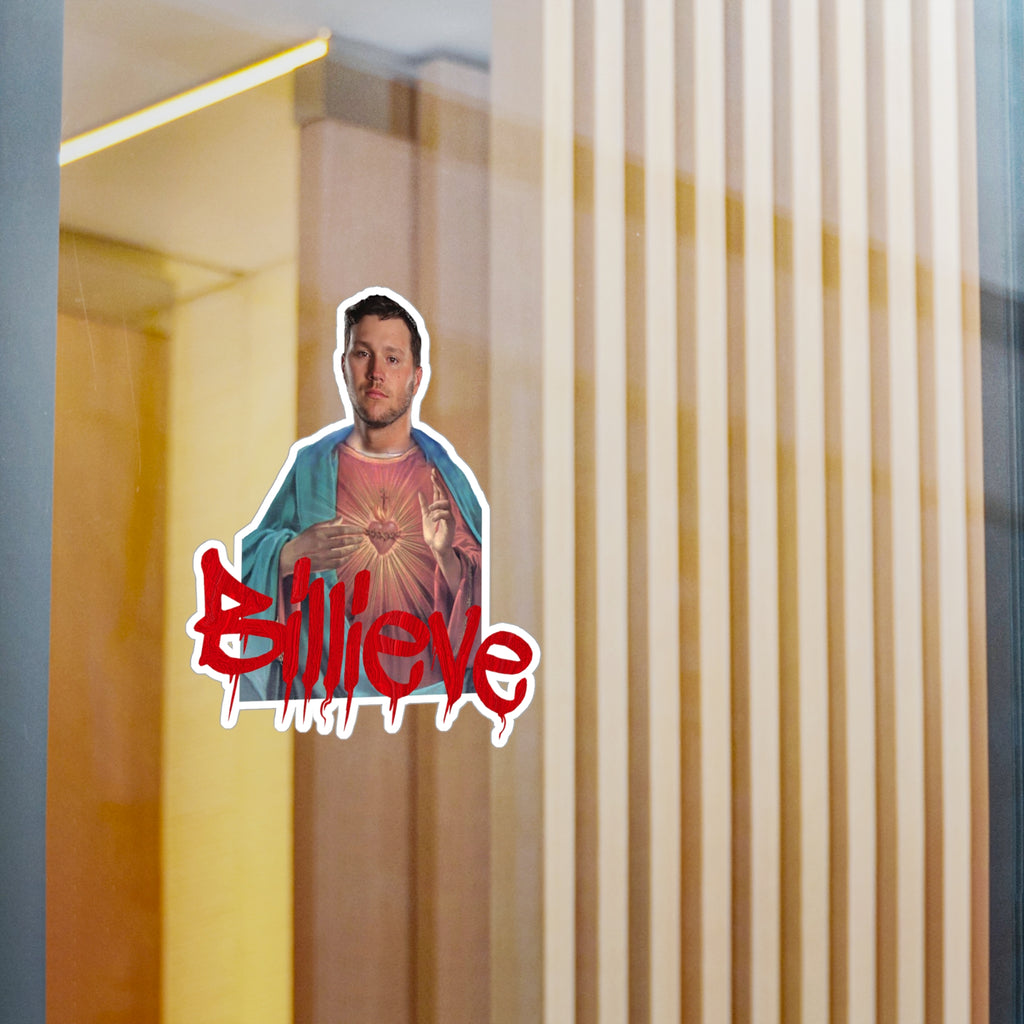 Jesus Allen Billieve Sticker- Buffalo Bills Mafia