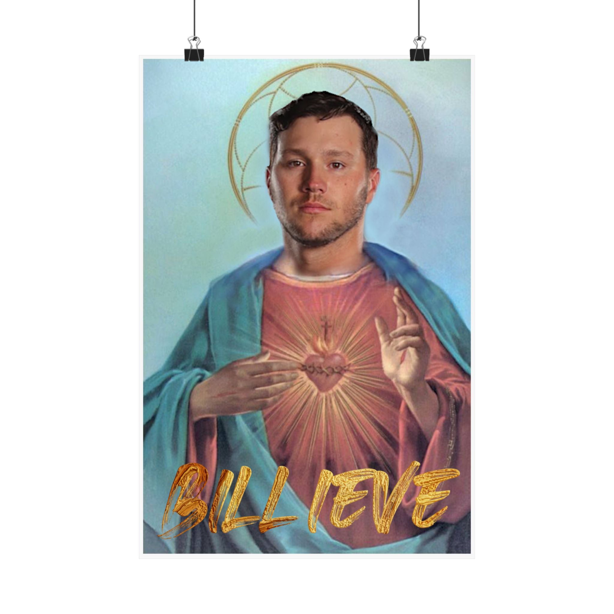 Jesus Allen Billieve Poster