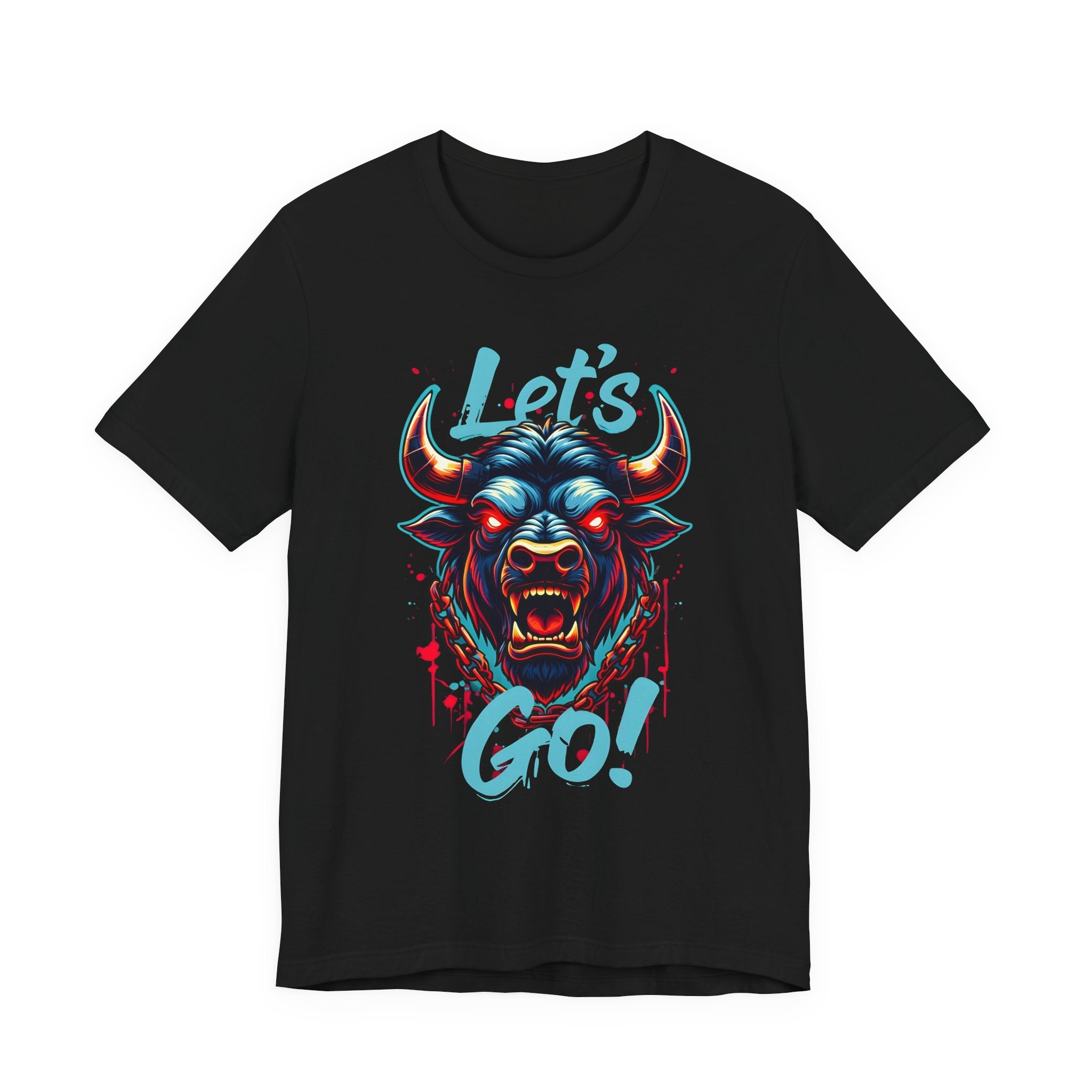 Let's Go Buffalo Raging Buffalo Unisex T-Shirt, Buffalo NY Shirt, Buffalo Sports Fan Apparel
