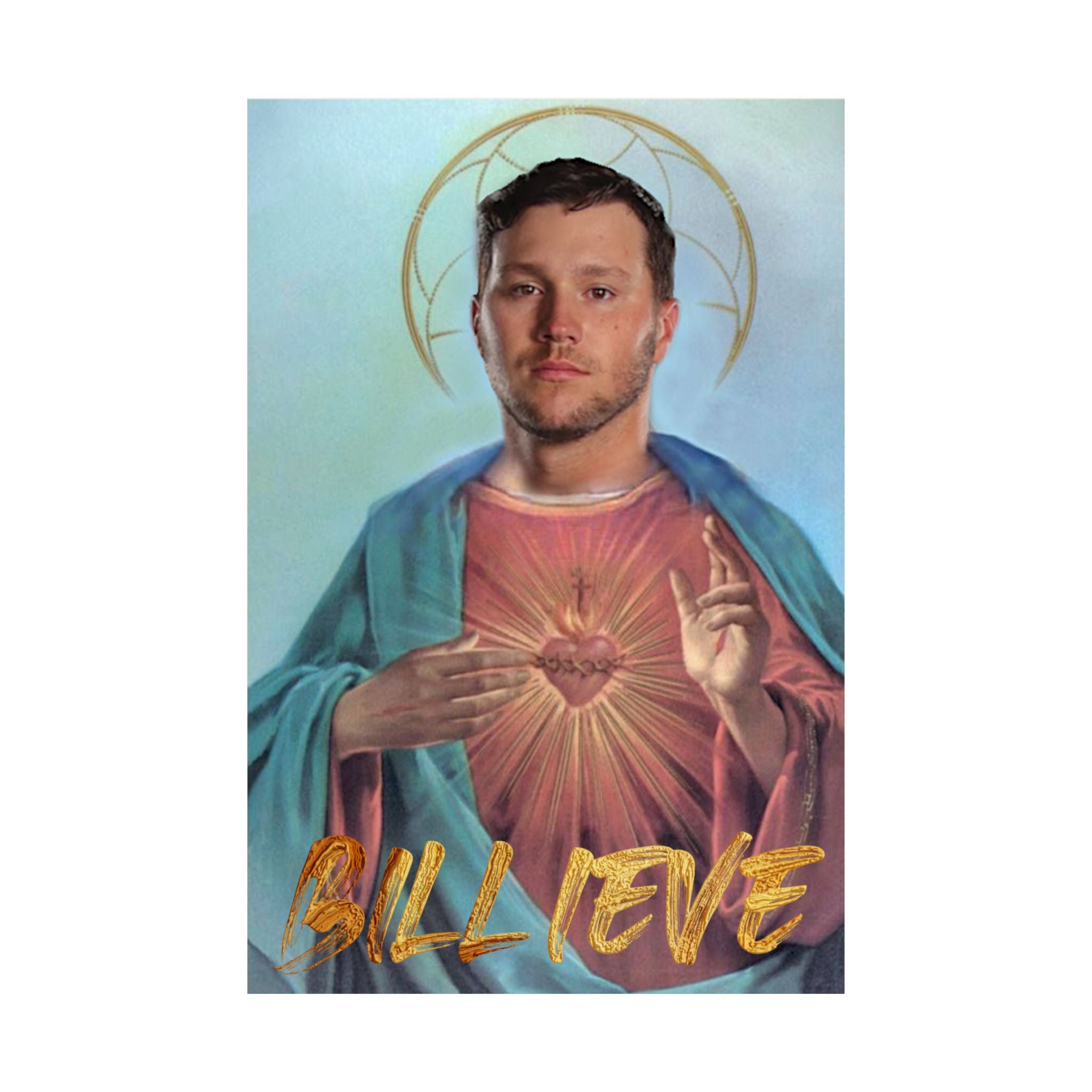 Jesus Allen Billieve Poster