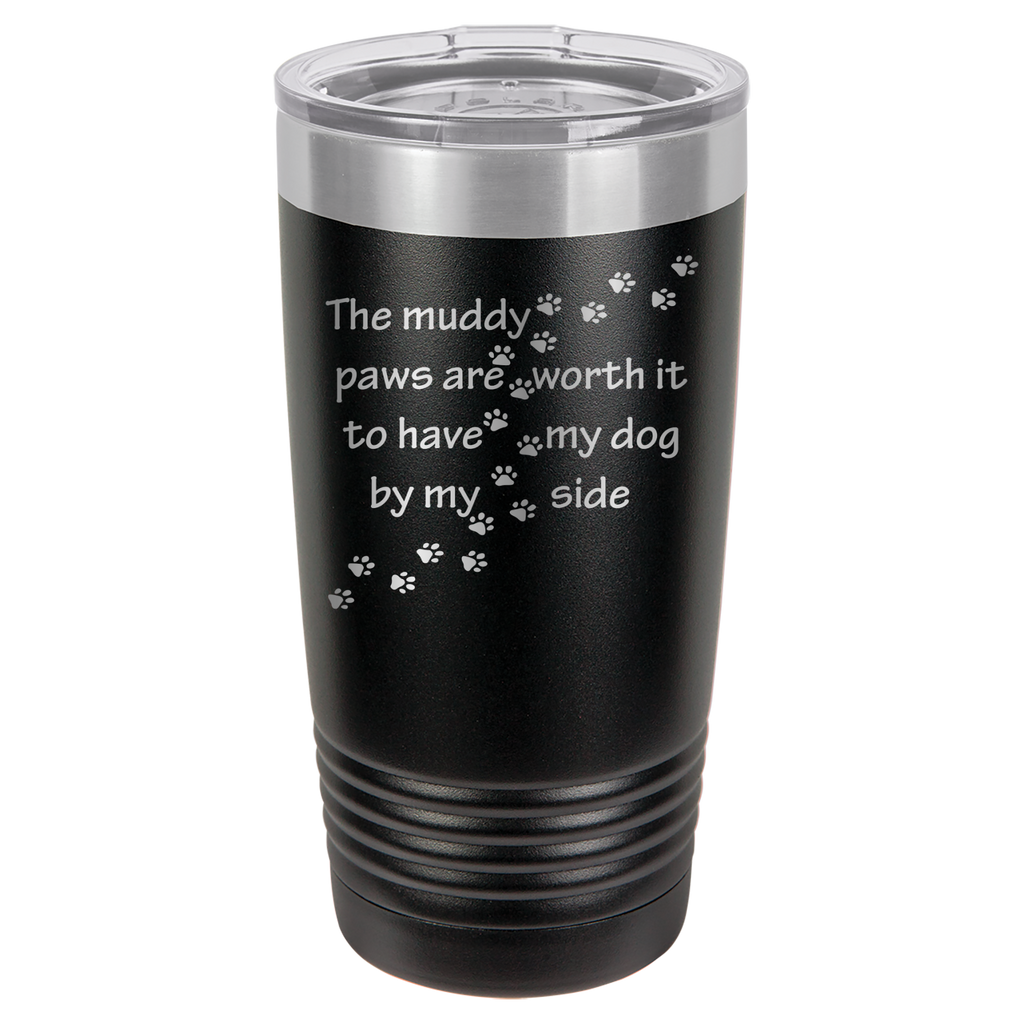 Muddy Paws - Dog 20oz Polar Camel Tumbler - Can Be Customized image 20