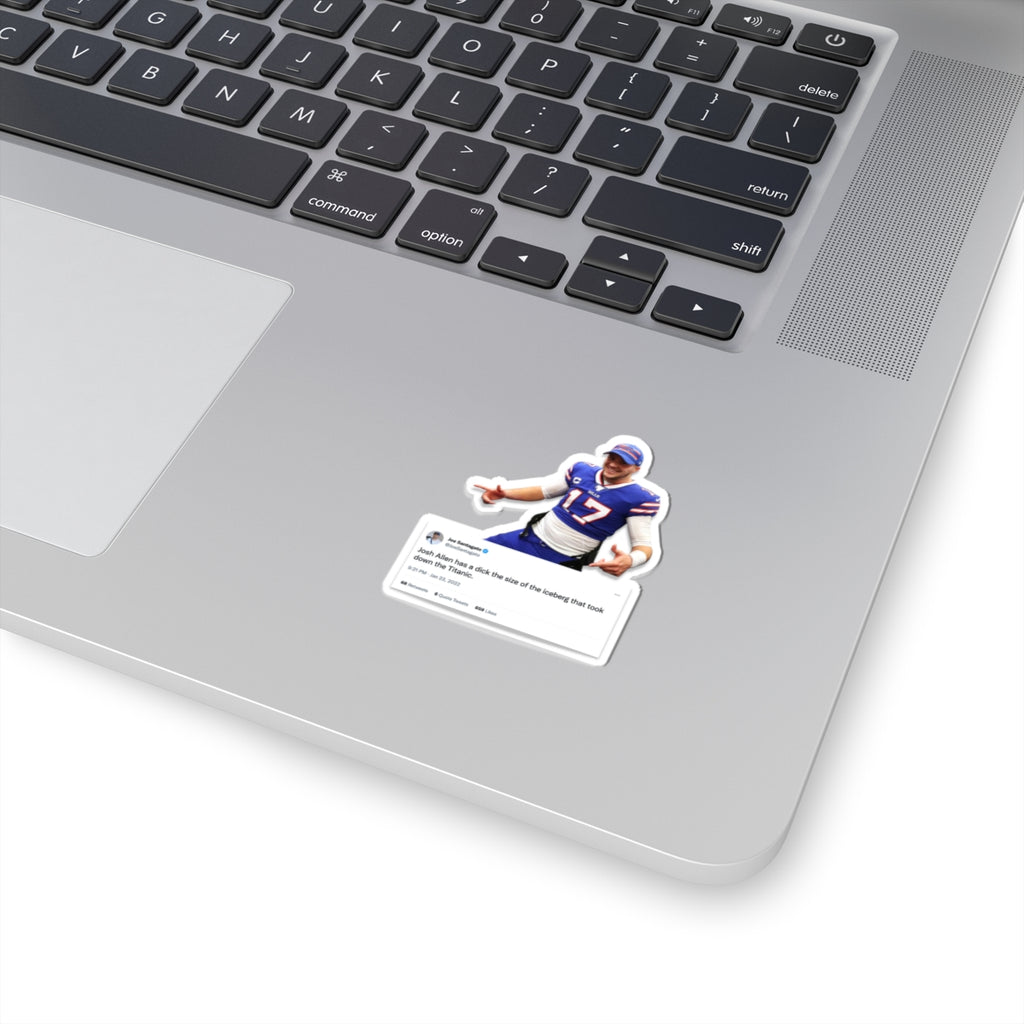 Josh Allen is Packin' Sticker