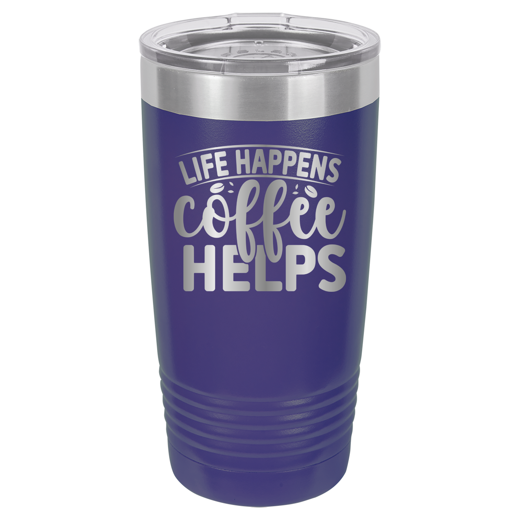 Life Happens Coffee Helps - 20oz Polar Camel Tumbler image 5
