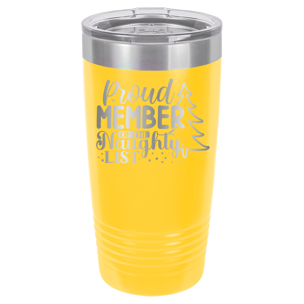 Proud Member of the Naughty List - 20oz Polar Camel Tumbler image 2