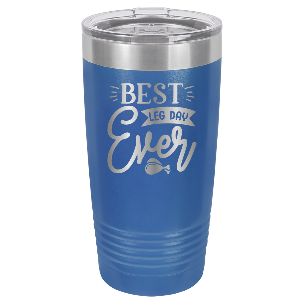 Best Leg Day Ever - 20oz Polar Camel Tumbler image 2