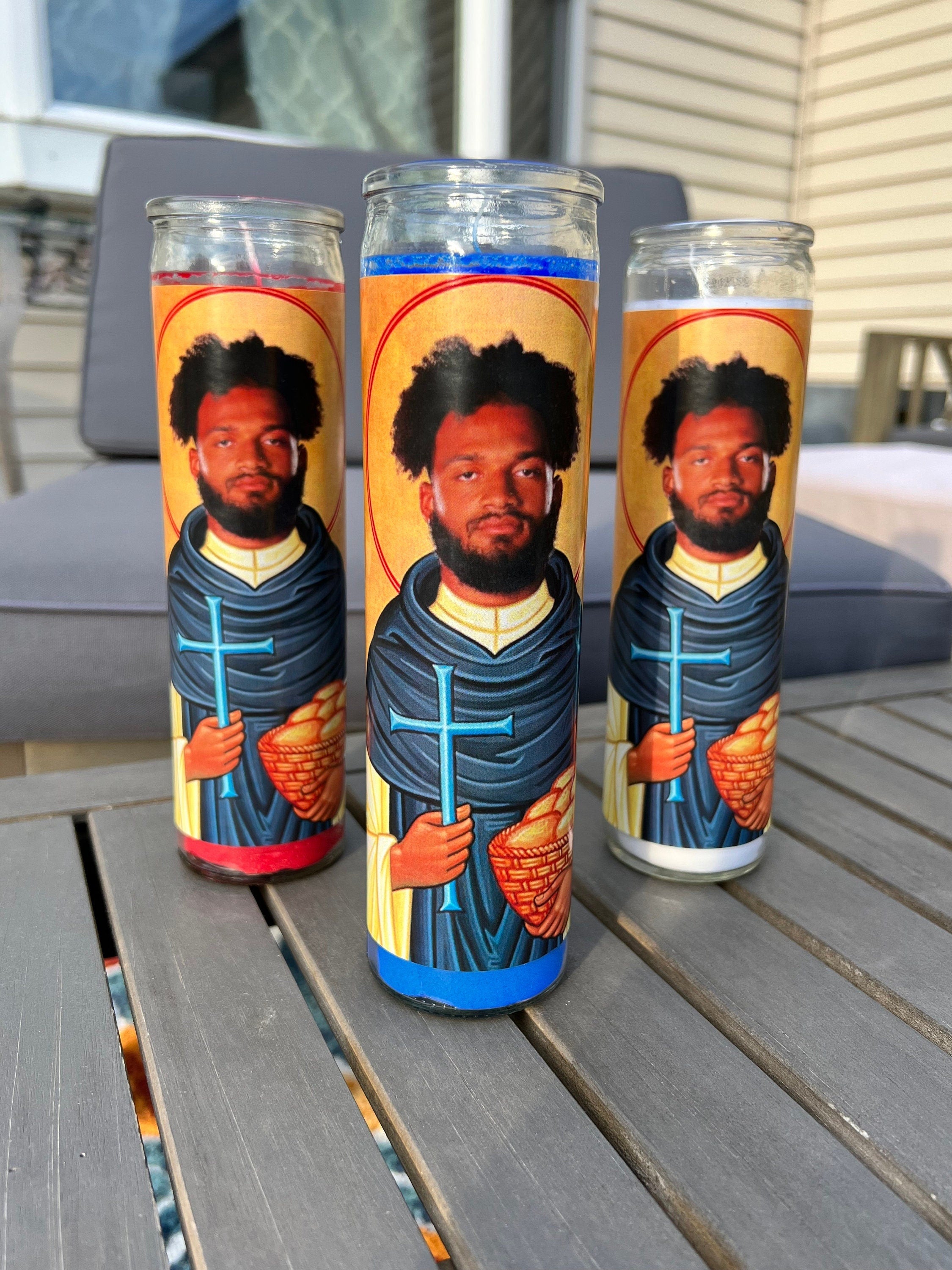 Gabe Davis - Buffalo Bills Prayer Candle
