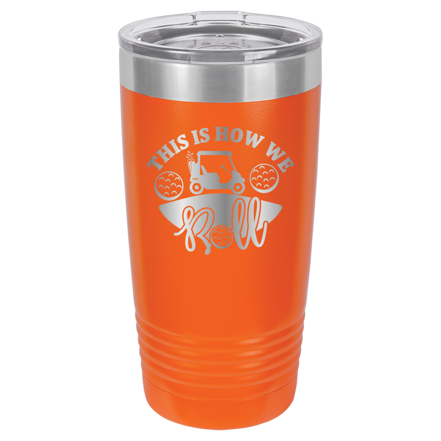 This Is How We Roll  -Golf - 20oz Polar Camel Tumbler image 7