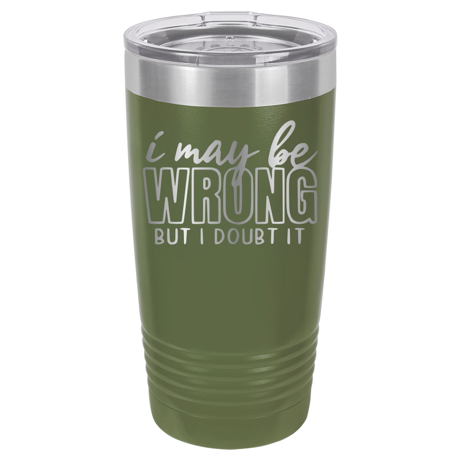 I May Be Wrong But I Doubt It - 20oz Polar Camel Tumbler image 8