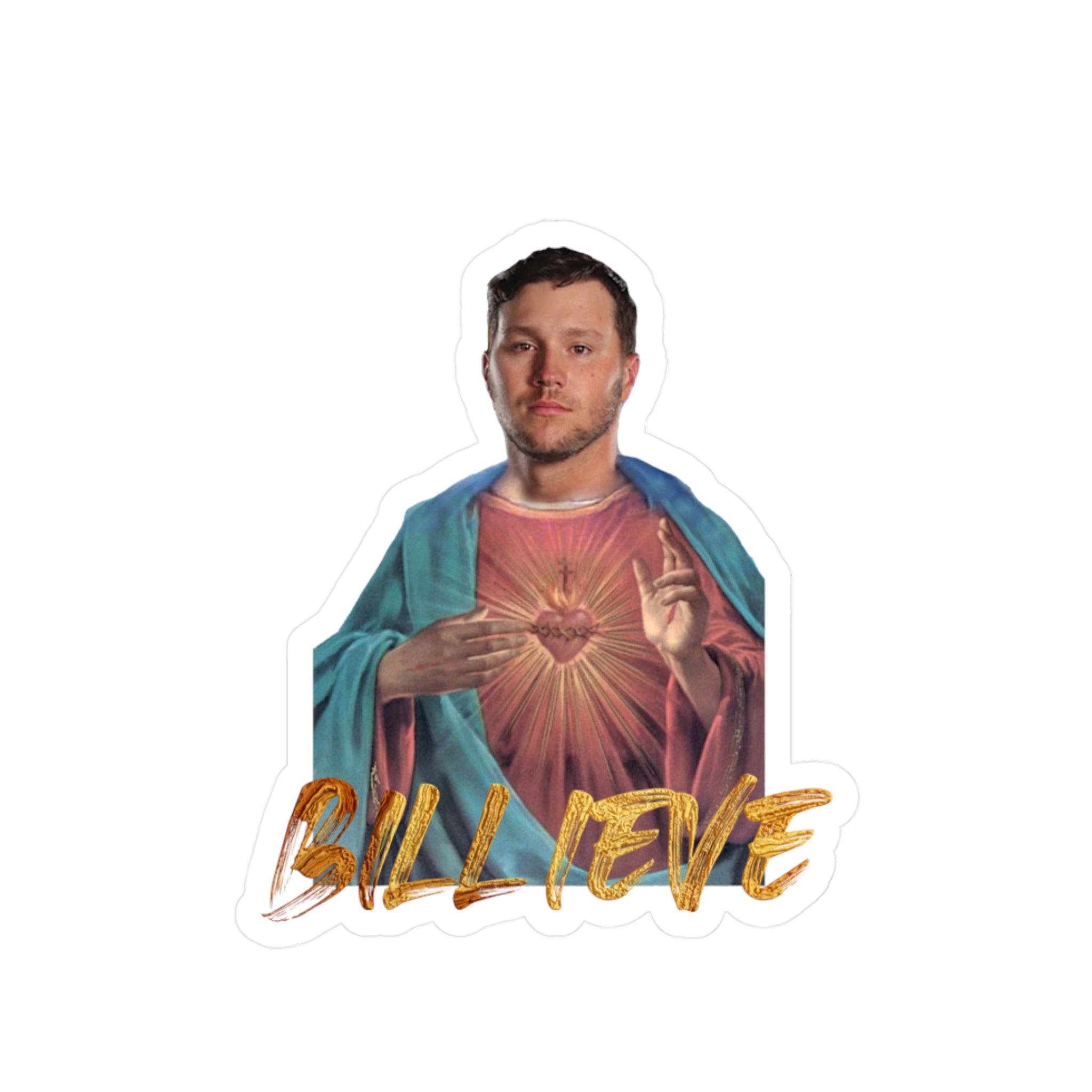 Jesus Allen Golden Billieve - Buffalo Bills Mafia