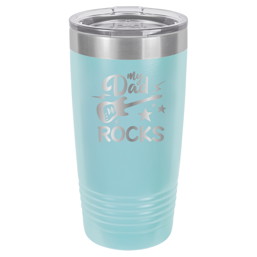 My Dad Rocks - 20oz Polar Camel Tumbler image 6
