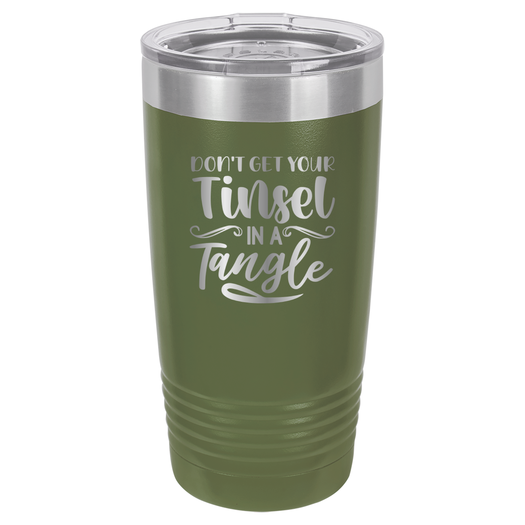 Don't Get Your Tinsel In A Tangle - 20oz Polar Camel Tumbler image 10