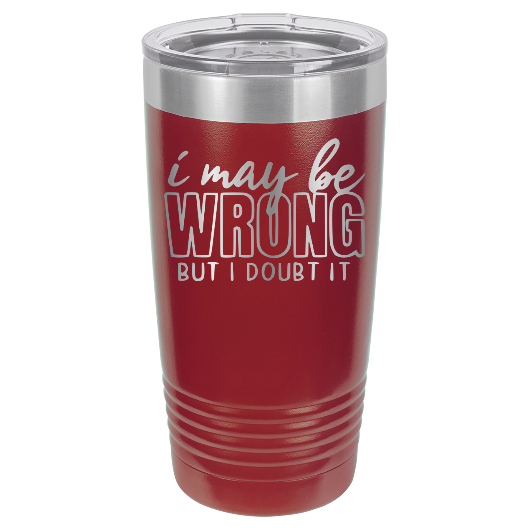 I May Be Wrong But I Doubt It - 20oz Polar Camel Tumbler image 10