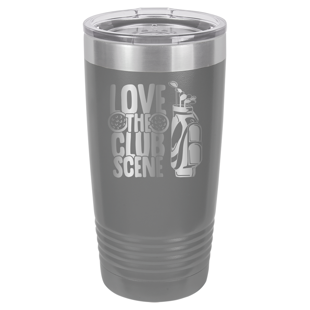 Love The Club Scene - Golf - 20oz Polar Camel Tumbler image 4