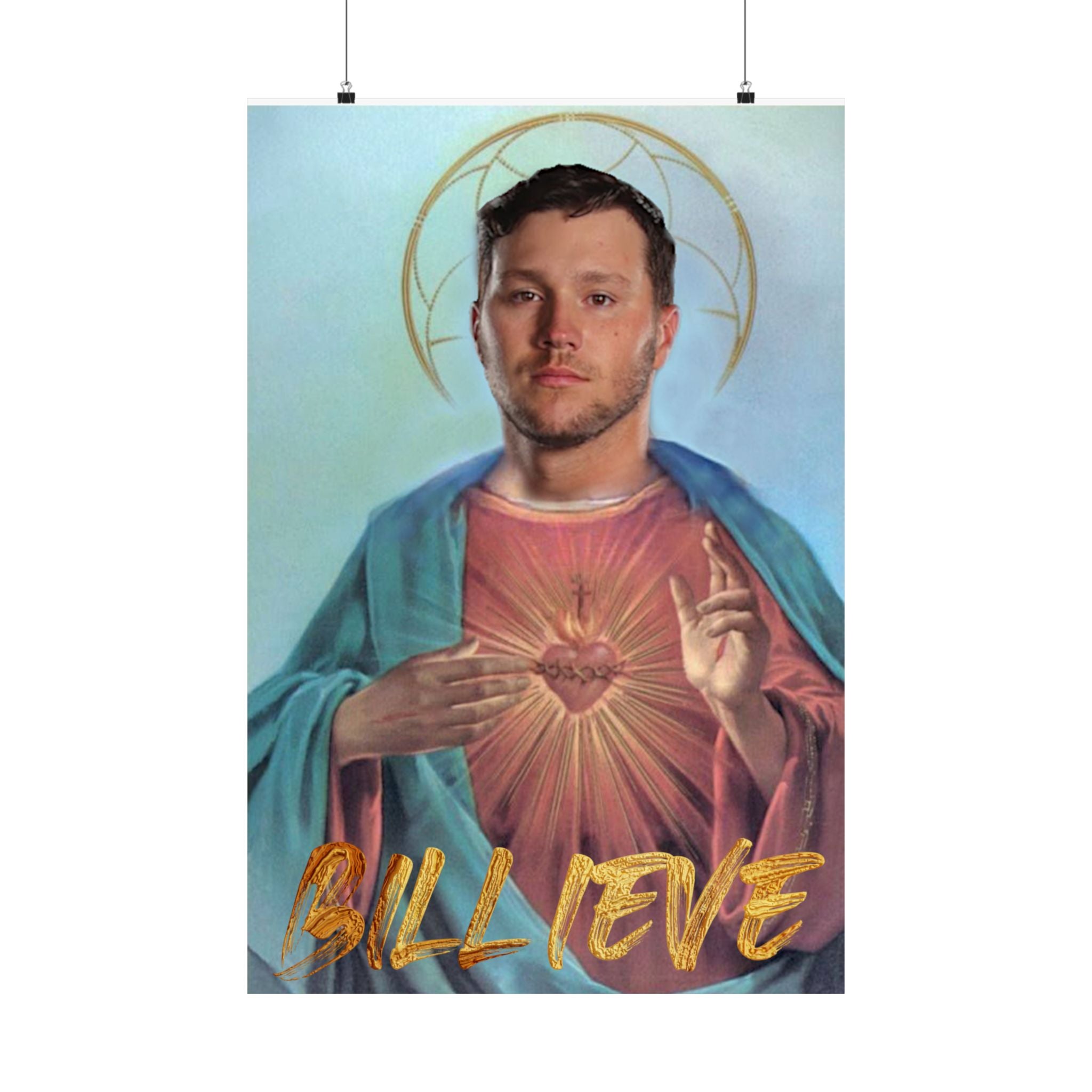 Jesus Allen Billieve Poster