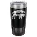 City of Buffalo NY Skyline 20oz Polar Camel Tumbler image 1