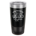 My Blood Type Is Pumpkin Spice - 20oz Polar Camel Tumbler image 1