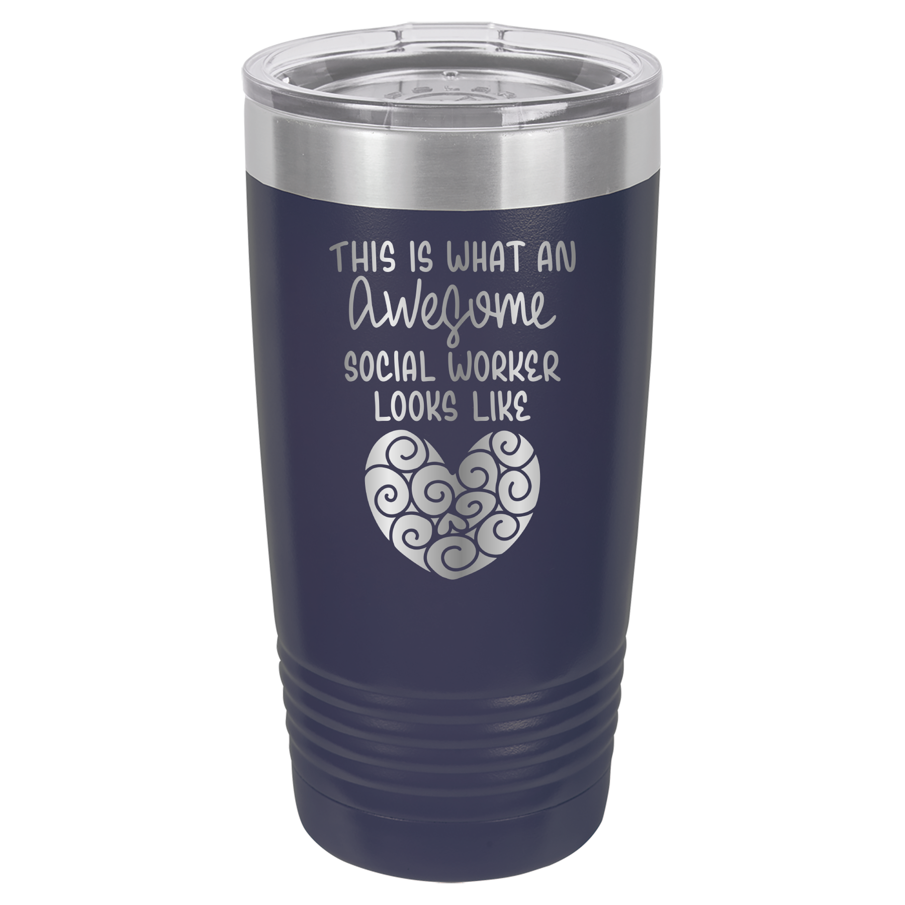 This Is What An Awesome Social Worker Looks Like - 20oz Polar Camel Tumbler image 14