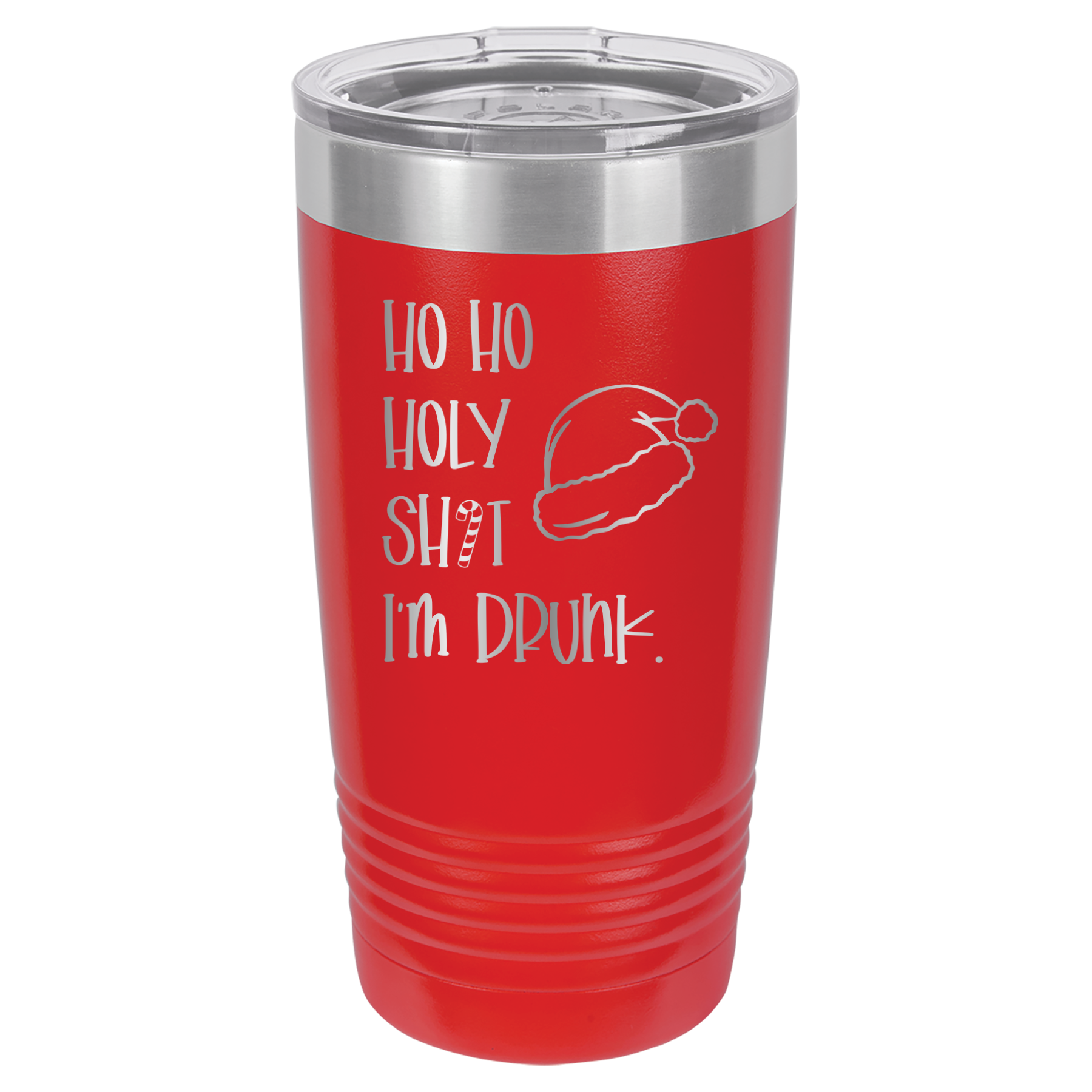 Ho Ho Holy Shit I'm Drunk - 20oz Polar Camel Tumbler image 1