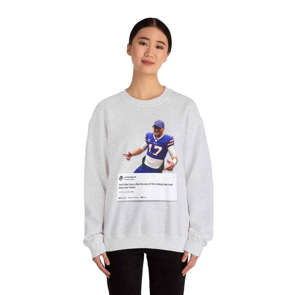 Josh Allen is Packin' Sweatshirt